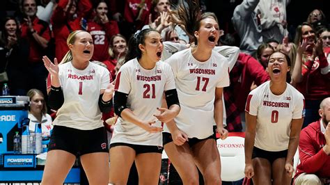 wisconsin volleyball team|A look at the teams headed to Wisconsin for NCAA volleyball。